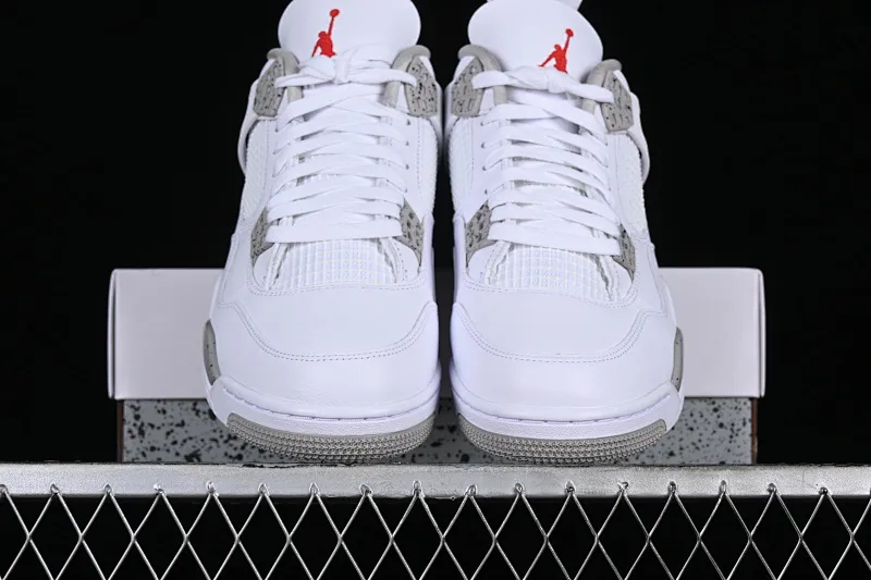 All categories Air Jordan Jordan series basketball shoes Air Jordan 4 GX foreign trade version Air Jordan 4 Retro "White Oreo" AJ4 Joe 4 White Oreo CT8527-100